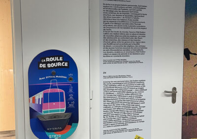 Edi-Dubien-17eme-biennale-de-Lyon-2024-Metro-gare-part-dieu-2