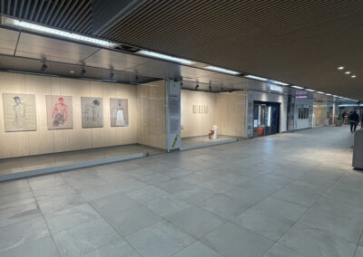 Edi-Dubien-17eme-biennale-de-Lyon-2024-Metro-gare-part-dieu-